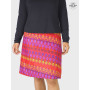jupe boheme ethnique multicolore imprimé indien block print