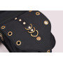 ceinture en coton, ceinture ethnique, ceinture avec pochette zippée et boutonnée, ceinture unisexe