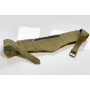 ceinture utilitaire, ceinture a poche zip, ceinture banane en daim vert