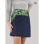 jupe droite en jean femme