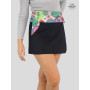Jupe Femme Ceinturée Taille Unique et Réglable Motif Fleuri - PACAP