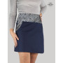 jupe taille plus jean denim femme ronde