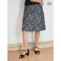 Longue Jupe à Fleurs Réversible Pour Femme