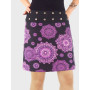 jupe violette femme