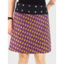 jupe marron femme