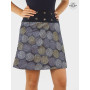 jupe portefeuille réversible pour femme