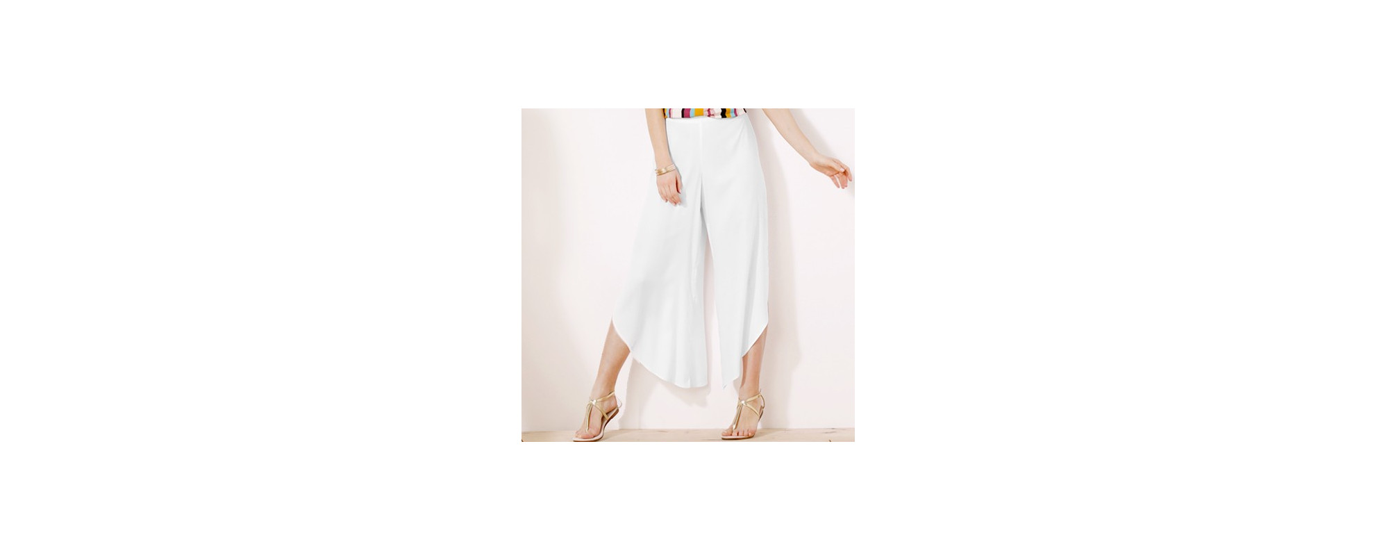 PANTALON FENDU TAILLE UNIQUE